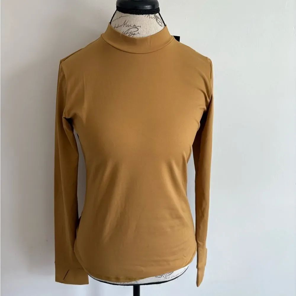 NWT Tan Long Sleeve Women's Top